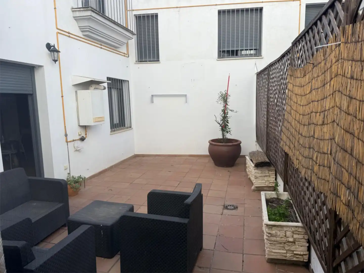 Piso de alquiler en Calle General Margallo, Casco Antiguo Terraza de Piso de alquiler en Cáceres con Aire acondicionado, Calefacción y Amueblado