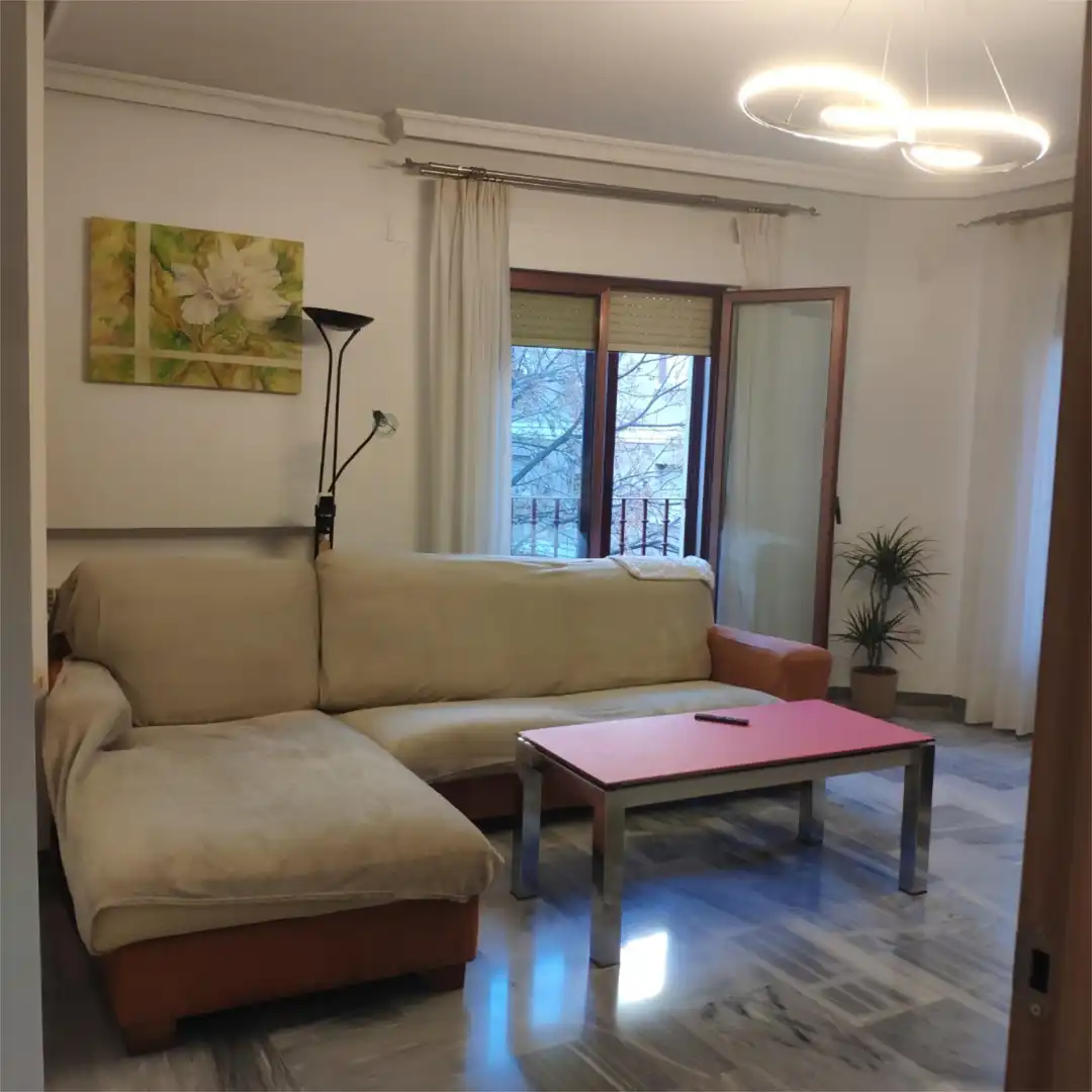 Living room of Flat for sale in Ciudad Real Capital  with Air Conditioner, Heating and Terrace
