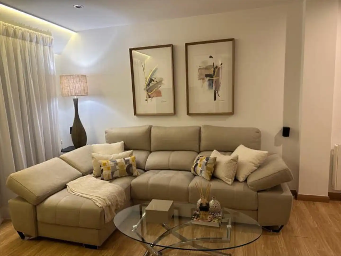 Living room of Attic for rent in Vilanova de Arousa  with Heating, Terrace and Furnished