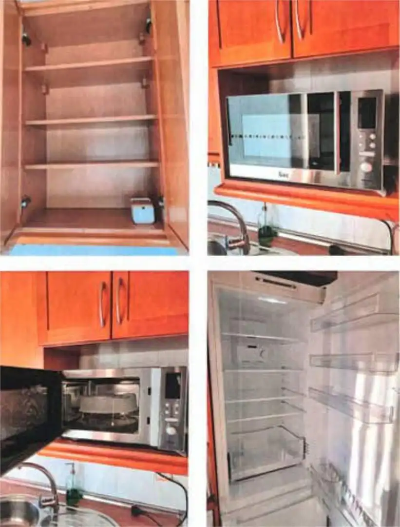 Apartamento de alquiler en El Torreón - Los Ángeles - El Pilar Cocina de Apartamento de alquiler en Ciudad Real con Calefacción, Terraza y Piscina