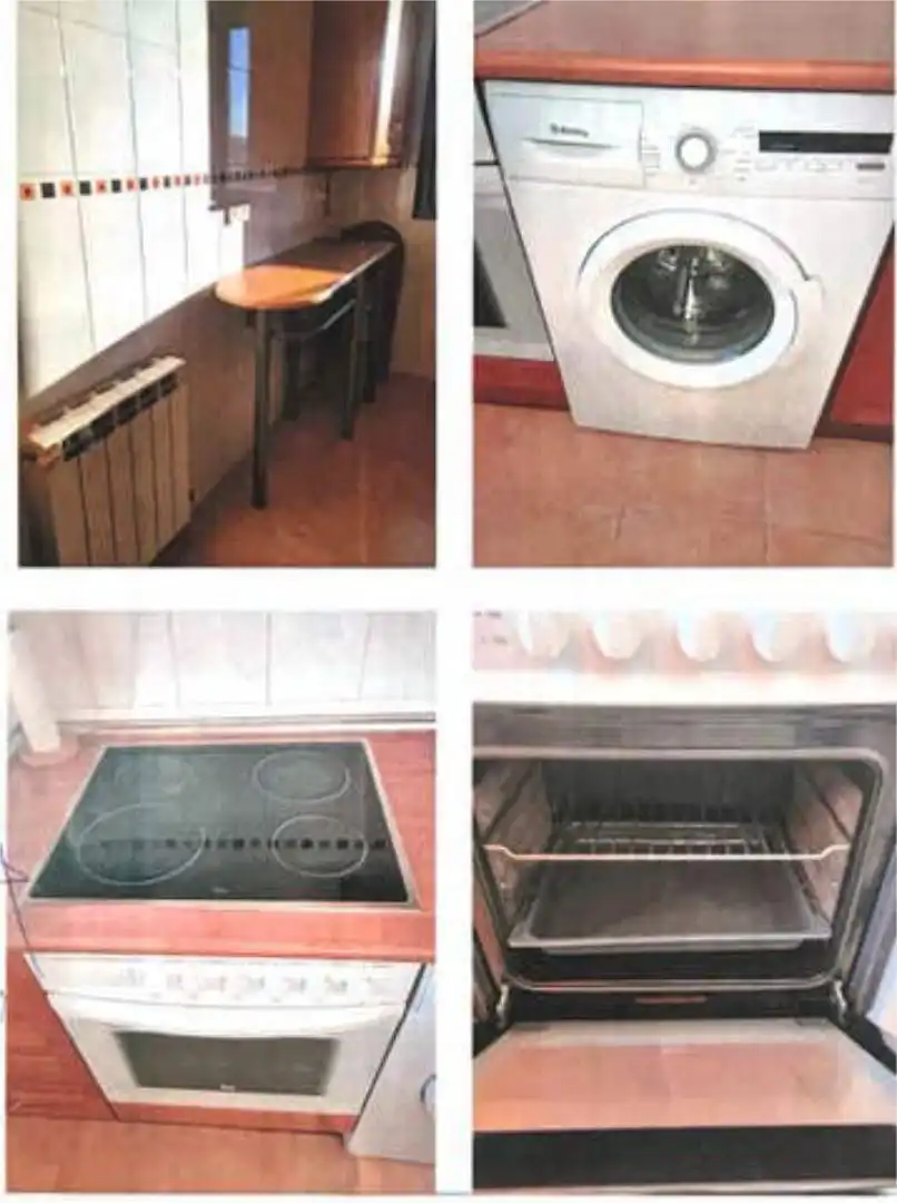 Apartamento de alquiler en El Torreón - Los Ángeles - El Pilar Cocina de Apartamento de alquiler en Ciudad Real con Calefacción, Terraza y Piscina