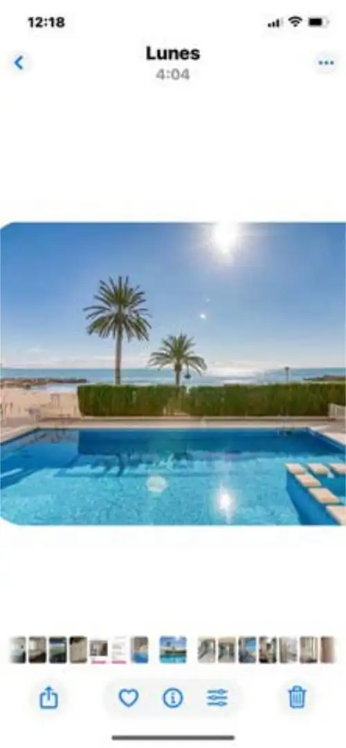 Study for rent in Calas Santa Pola Este Swimming pool of Study for rent in Santa Pola with Heating, Private garden and Swimming Pool