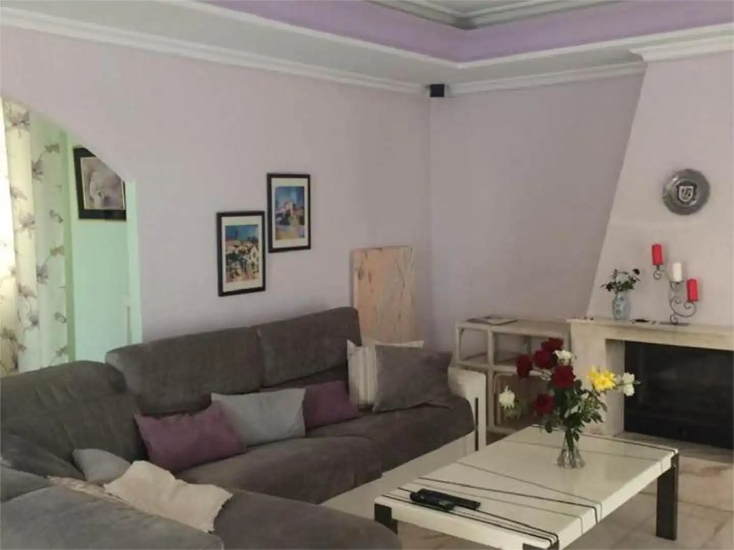 Living room of Flat for rent in Torrevieja  with Air Conditioner, Heating and Private garden
