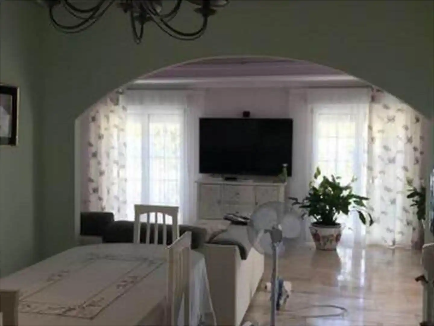 Living room of Flat for rent in Torrevieja  with Air Conditioner, Heating and Private garden