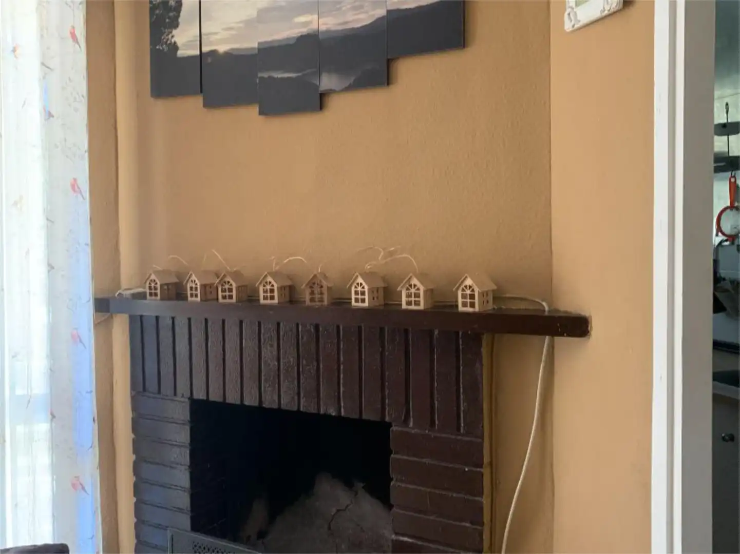 Sala de estar de Apartamento en venta en San Martín de Valdeiglesias con Calefacción, Terraza y Amueblado