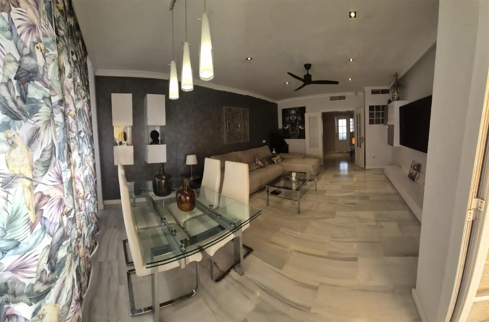 Wohnung zum Verkauf in Pasaje Pinillo Sur, 4, El Pinillo Wohnzimmer von Wohnung zum Verkauf in Torremolinos mit Klimaanlage, Terrasse und Schwimmbad