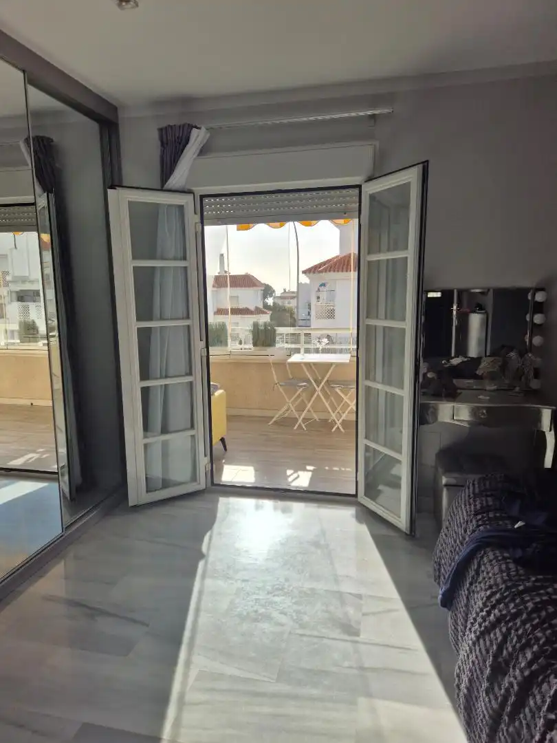Wohnung zum Verkauf in Pasaje Pinillo Sur, 4, El Pinillo Terrasse von Wohnung zum Verkauf in Torremolinos mit Klimaanlage, Terrasse und Schwimmbad