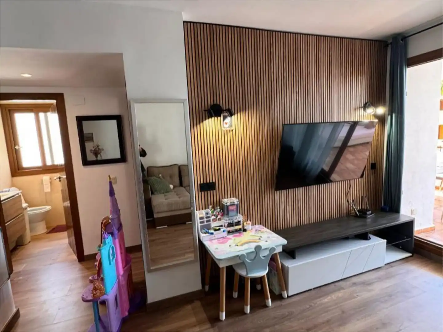 Wohnung zum Verkauf in Avenida de las Olas, 7, Punta Prima Wohnzimmer von Wohnung zum Verkauf in Torrevieja mit Klimaanlage, Heizung und Parkett