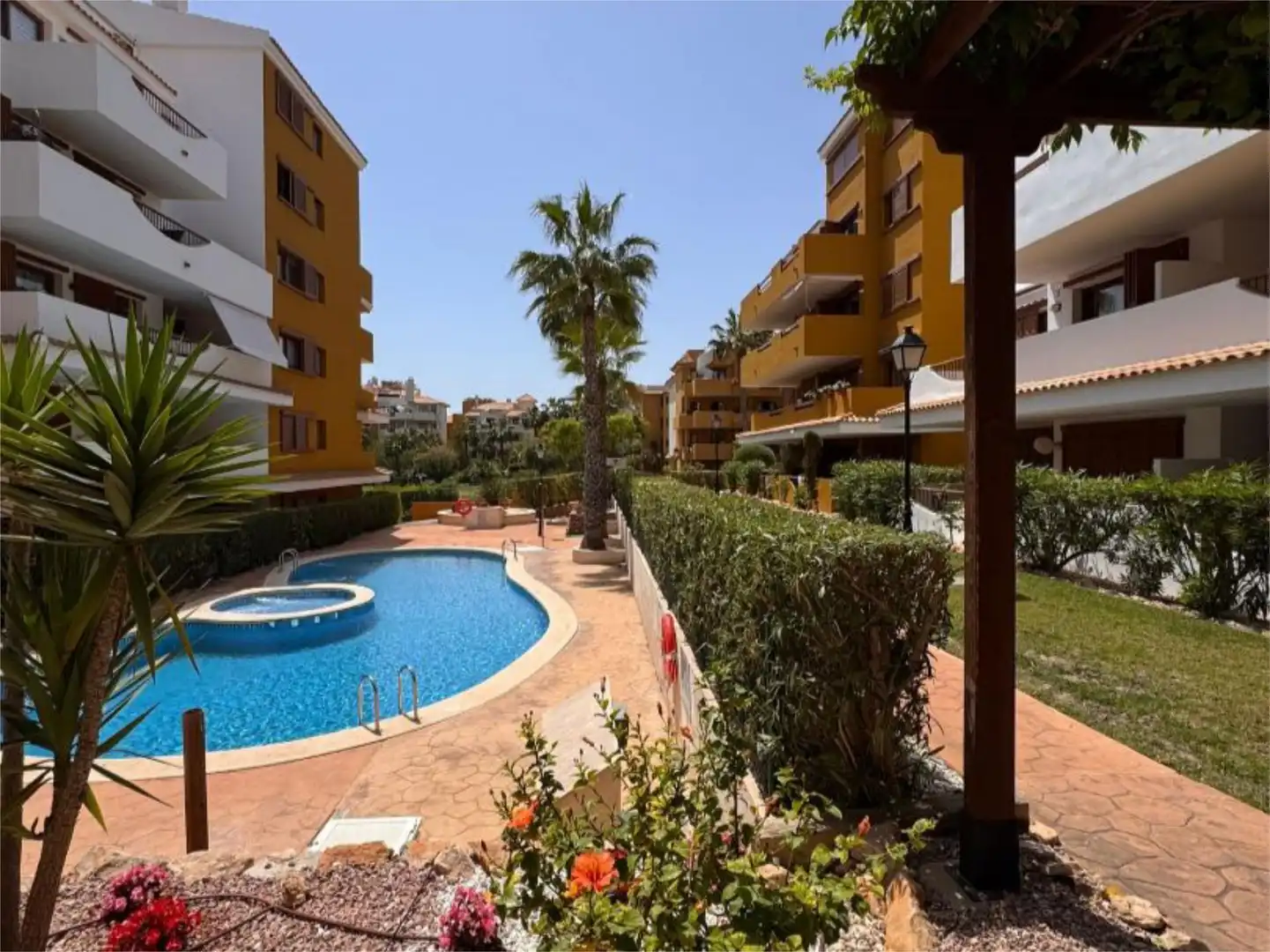 Wohnung zum Verkauf in Avenida de las Olas, 7, Punta Prima Schwimmbecken von Wohnung zum Verkauf in Torrevieja mit Klimaanlage, Heizung und Parkett