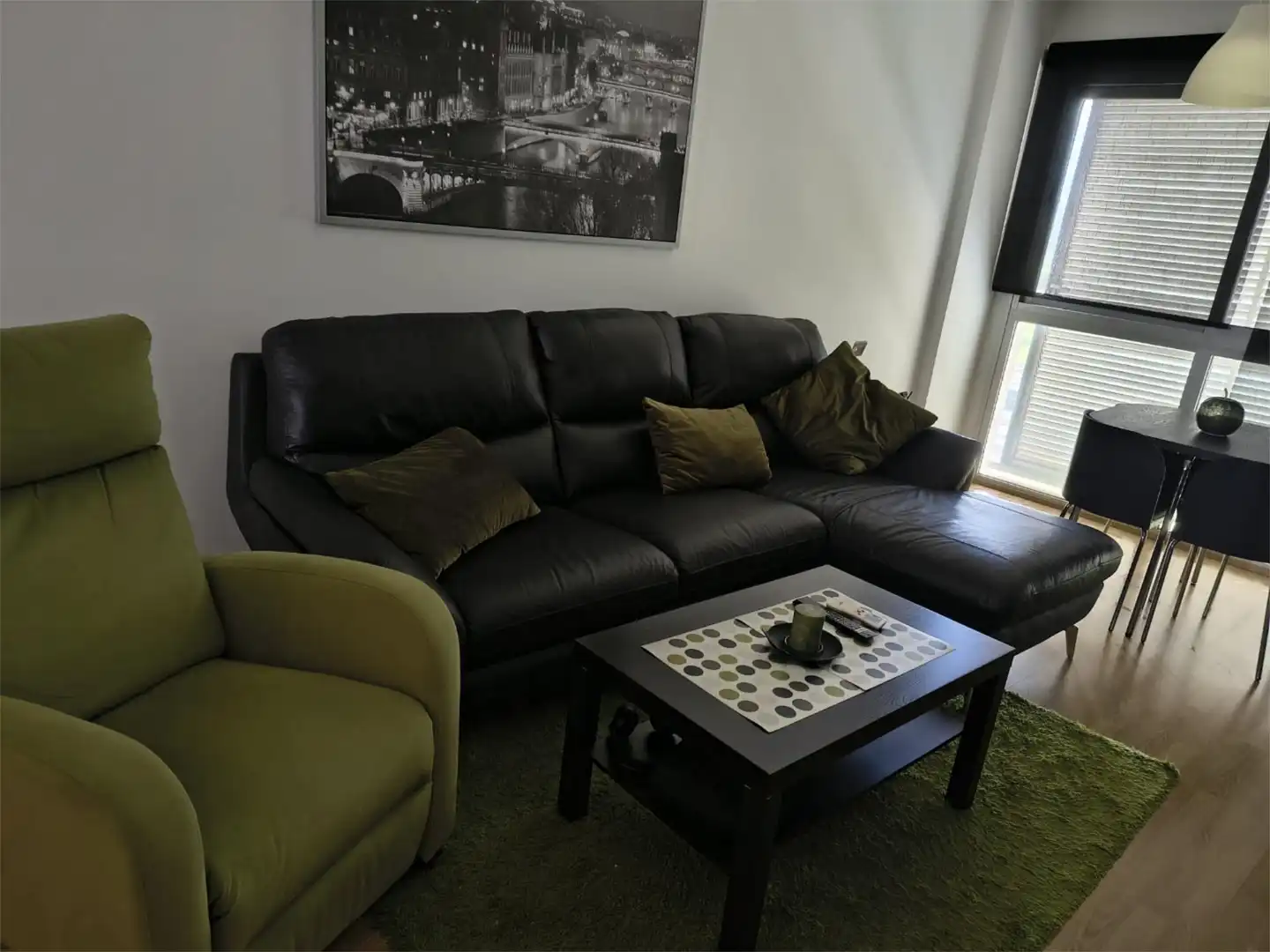 Sala de estar de Piso en venta en Alhendín con Aire acondicionado, Calefacción y Parquet