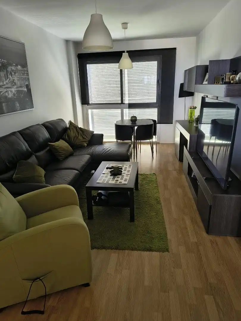 Sala de estar de Piso en venta en Alhendín con Aire acondicionado, Calefacción y Parquet