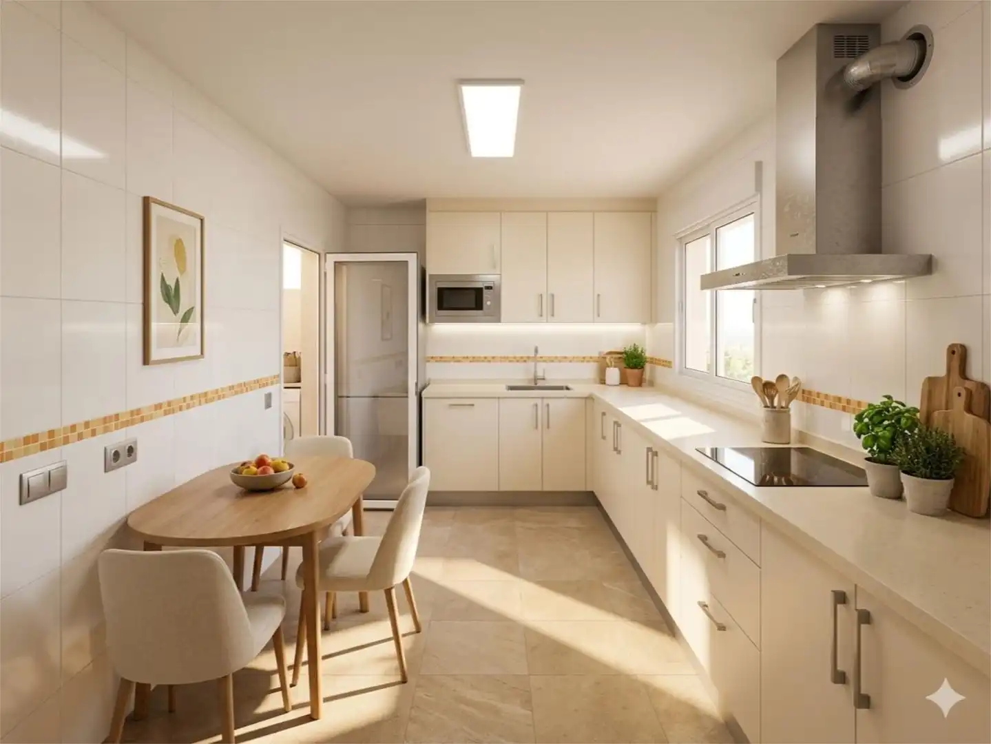 Cocina de Piso en venta en Pechina con Terraza, Trastero y Balcón