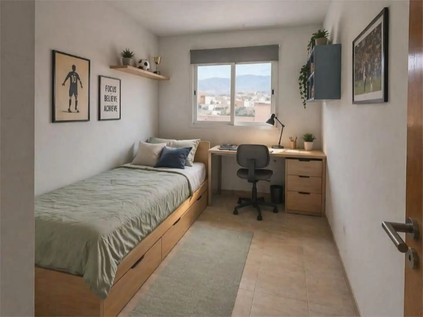 Habitación de Piso en venta en Pechina con Terraza, Trastero y Balcón