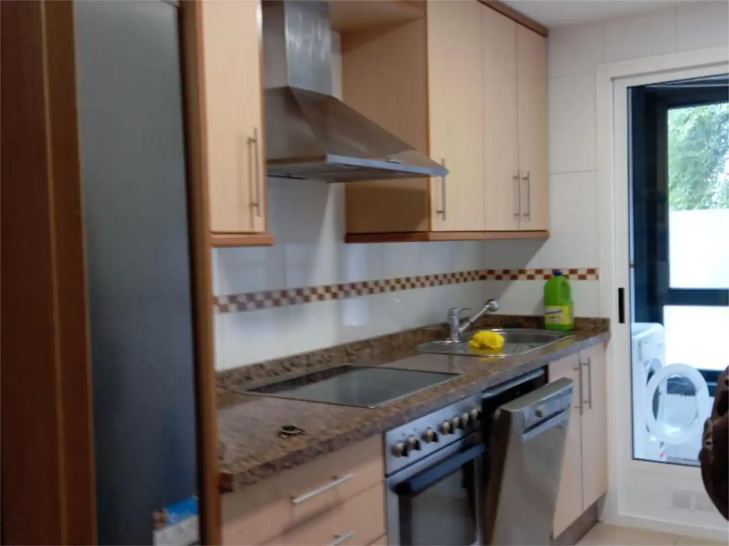 Küche von Wohnung zur Miete in Ferrol mit Heizung, Privatgarten und Parkett