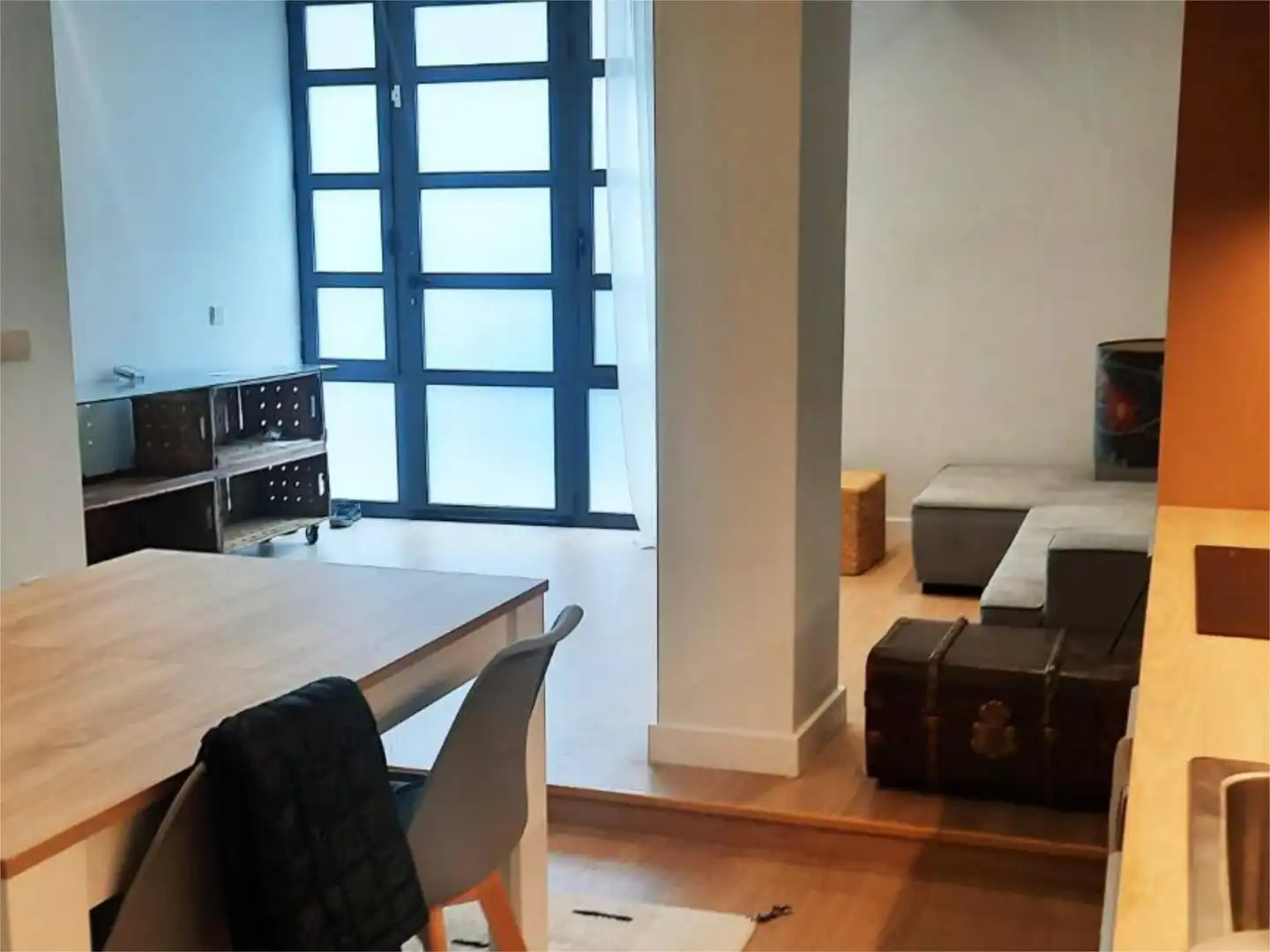 Sala de estar de Piso de alquiler en  Barcelona Capital con Amueblado