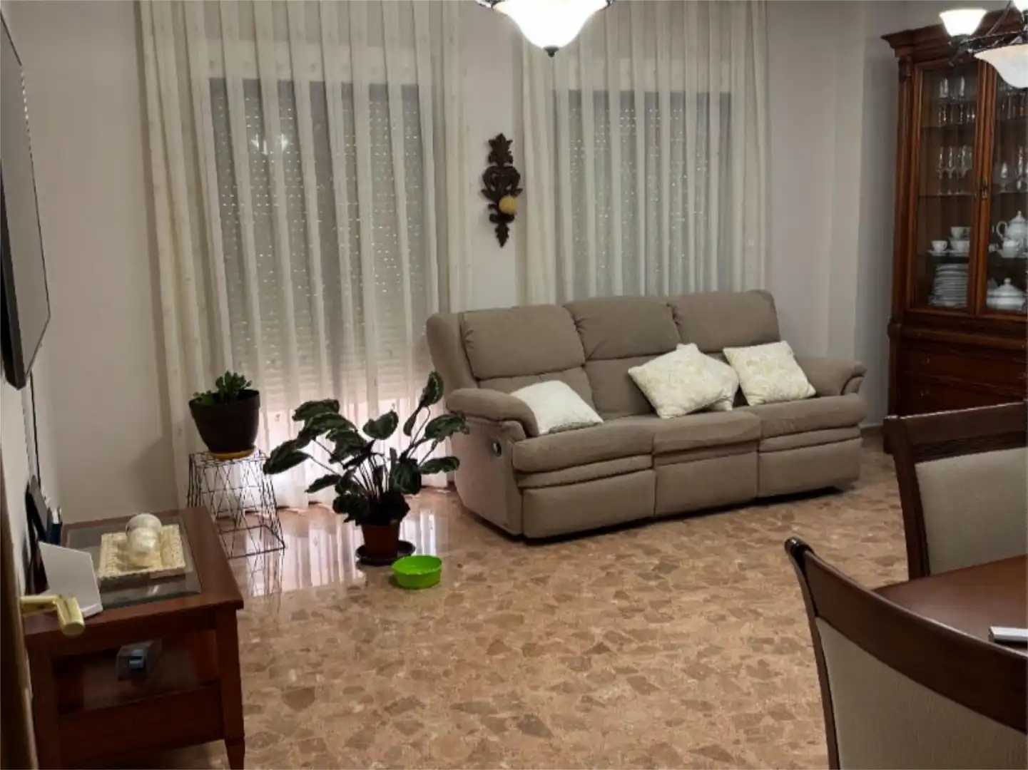 Pis en venda a Carrer Francisco Tomás y Valiente, 110, Carrús Este Sala d'estar de Pis en venda en Elche / Elx amb Aire condicionat