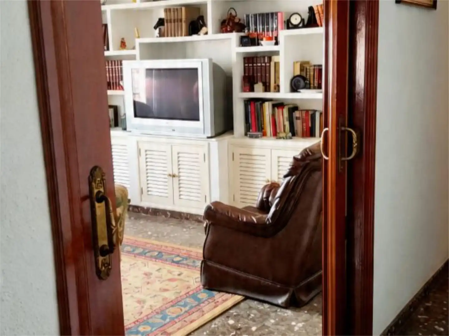 Flat for sale in Calle Esperanza, 2, Lora del Río Living room of Flat for sale in Lora del Río with Air Conditioner, Terrace and Balcony