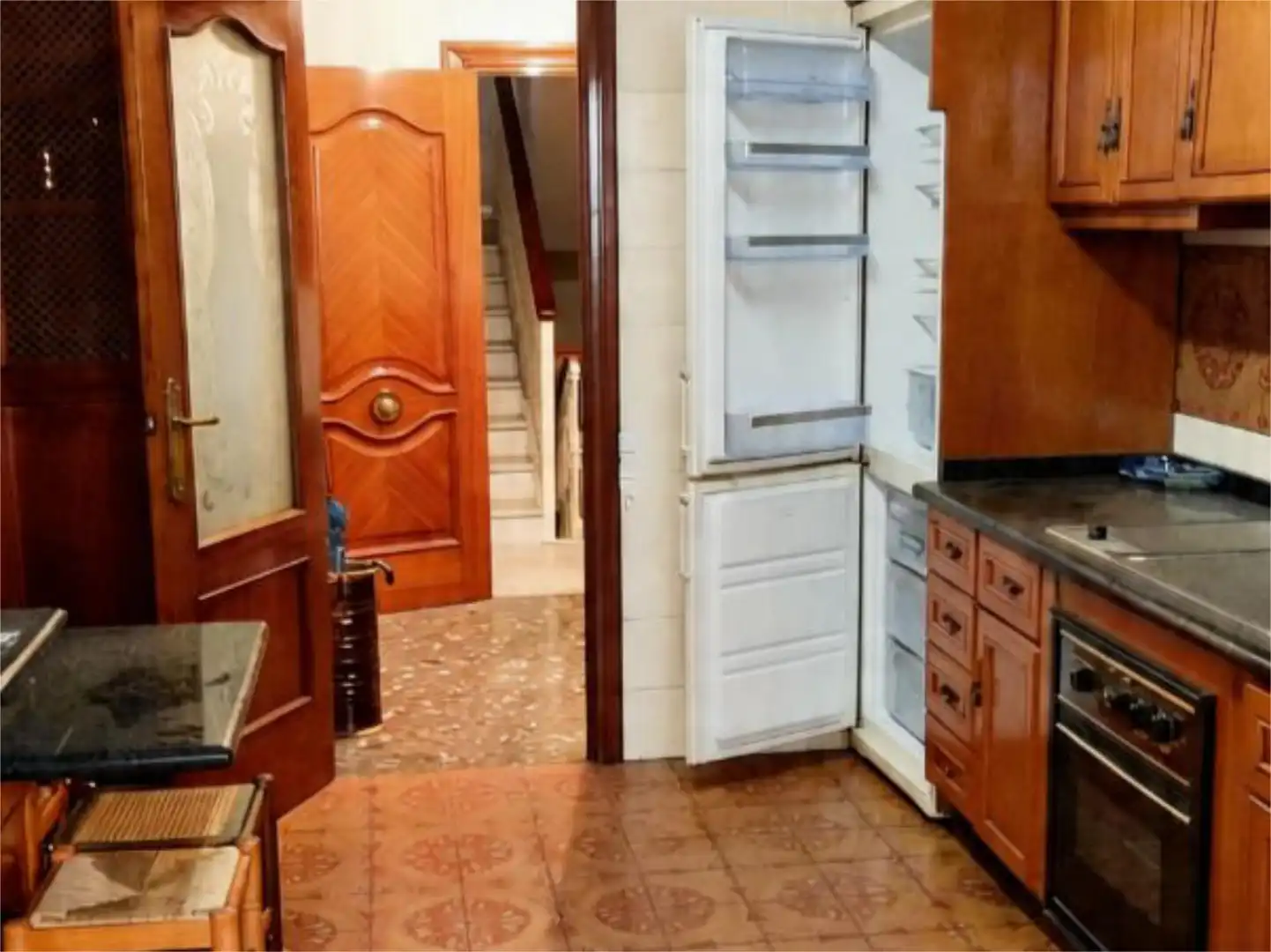 Flat for sale in Calle Esperanza, 2, Lora del Río Kitchen of Flat for sale in Lora del Río with Air Conditioner, Terrace and Balcony