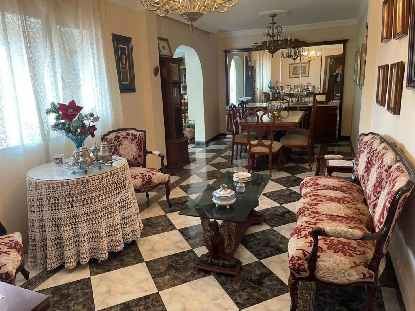 Flat for sale in Avenida Vivar Téllez, 11, Capuchinos - Los Olivos Dining room of Flat for sale in Vélez-Málaga with Air Conditioner, Terrace and Balcony