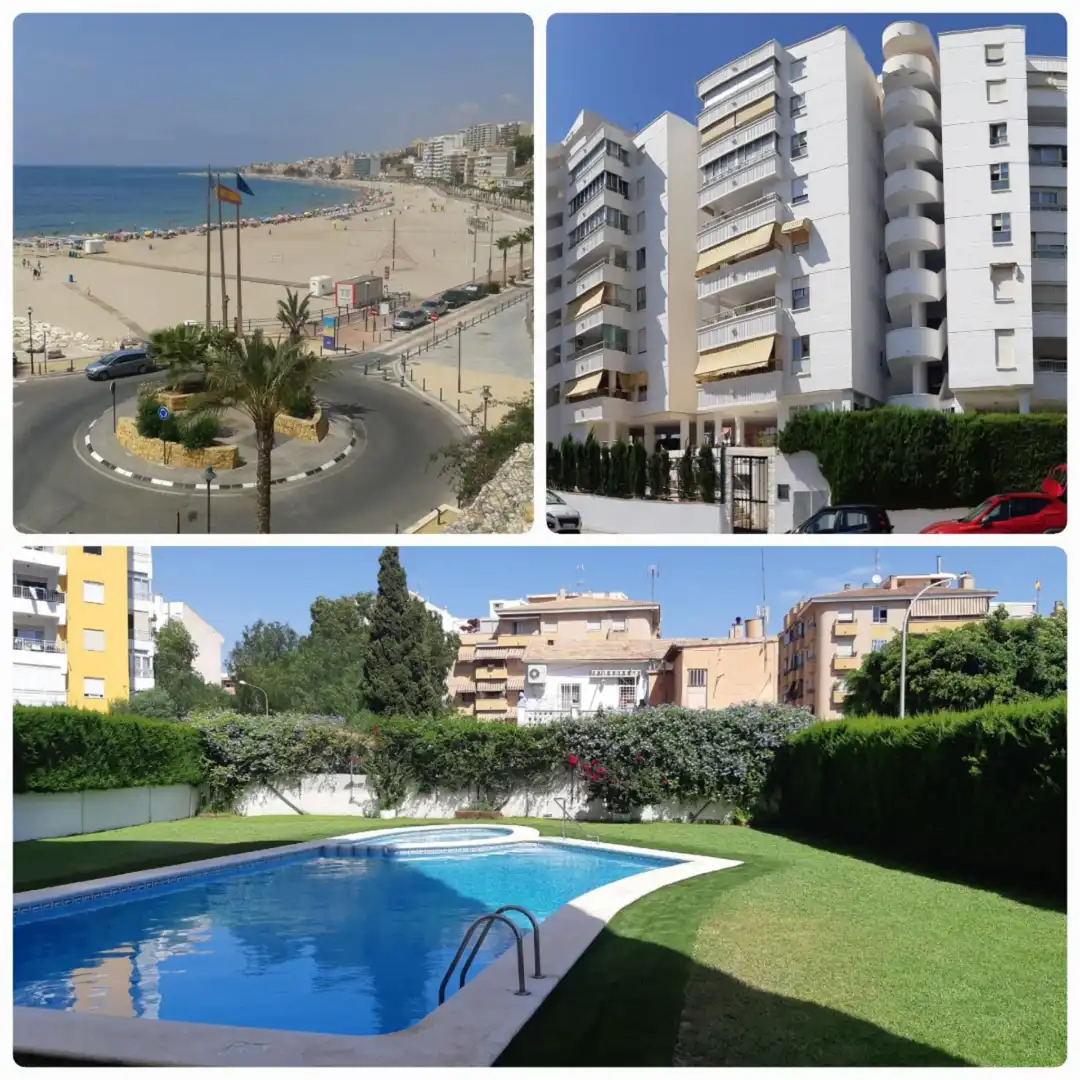 Exterior view of Flat for rent in Villajoyosa / La Vila Joiosa  with Private garden, Terrace and Swimming Pool