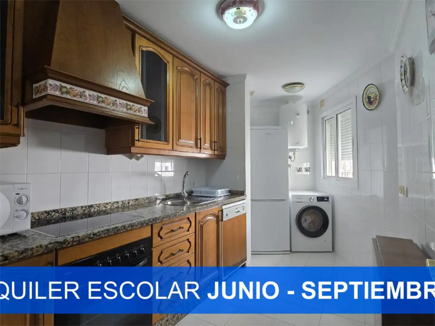 Kitchen of Flat for rent in Sanlúcar de Barrameda  with Air Conditioner, Heating and Terrace