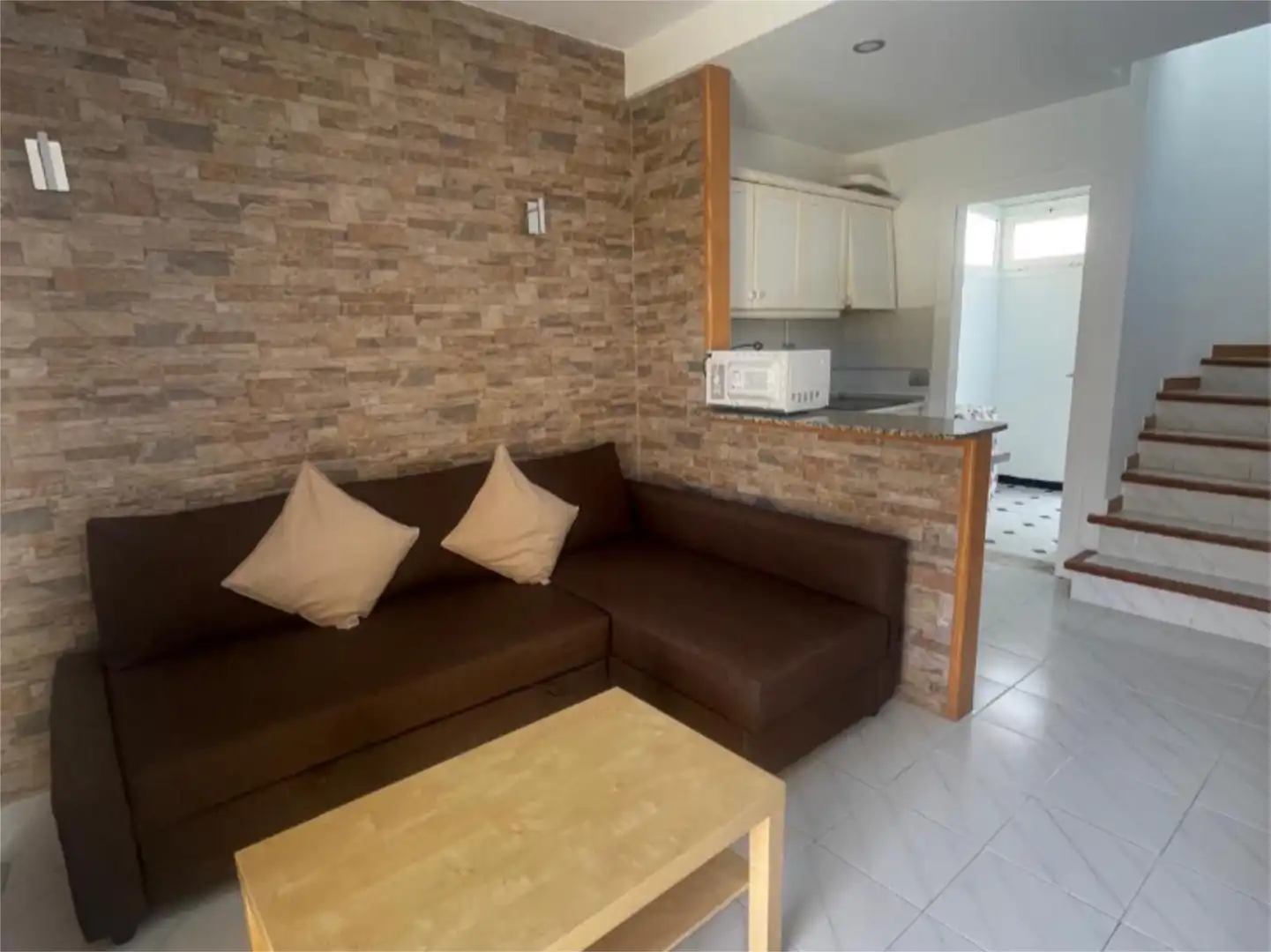 Dúplex de alquiler en Calle Einstein, 5, Sonnenland Sala de estar de Dúplex de alquiler en San Bartolomé de Tirajana con Aire acondicionado, Terraza y Amueblado