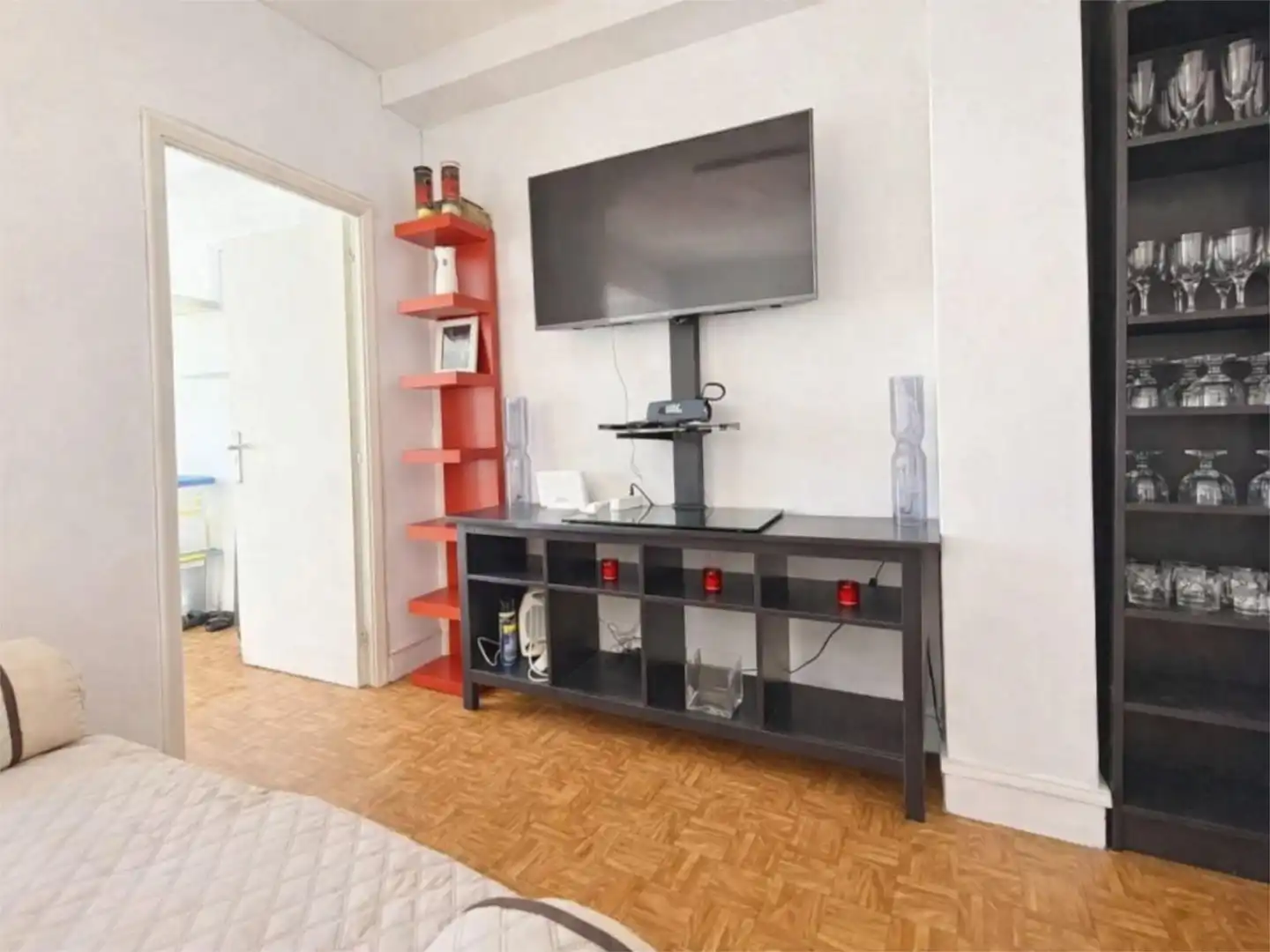 Flat for rent in Rúa Cordelería, 12, Monte Alto - Zalaeta - Atocha Living room of Flat for rent in A Coruña Capital with Parquet flooring, Terrace and Furnished