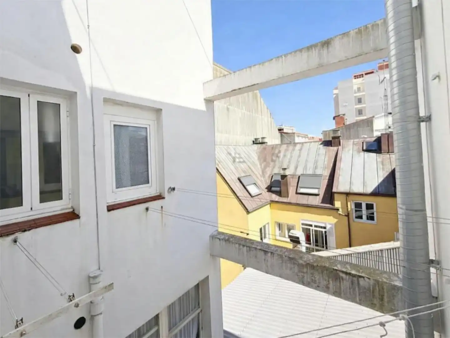 Flat for rent in Rúa Cordelería, 12, Monte Alto - Zalaeta - Atocha Balcony of Flat for rent in A Coruña Capital with Parquet flooring, Terrace and Furnished