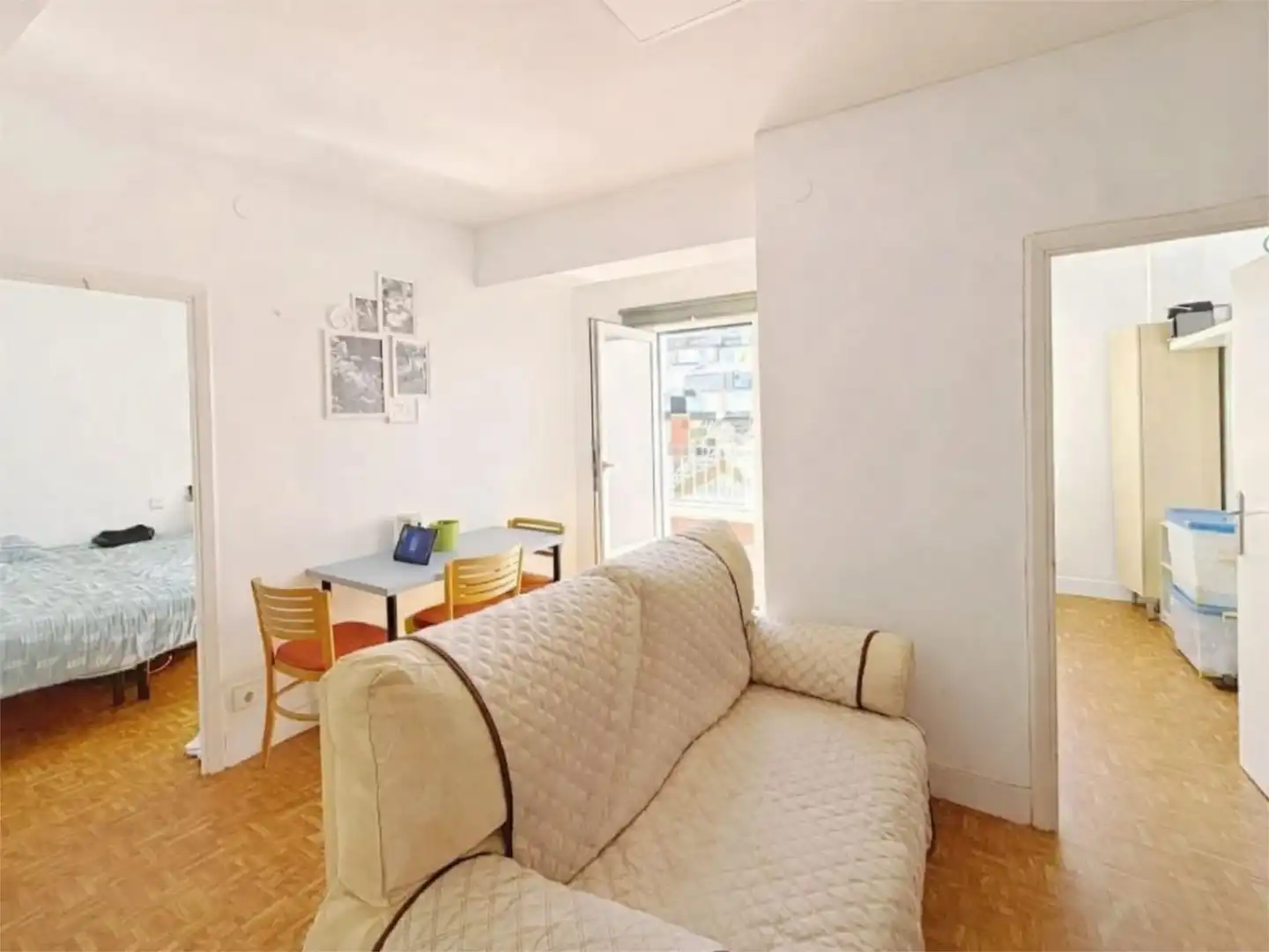 Flat for rent in Rúa Cordelería, 12, Monte Alto - Zalaeta - Atocha Living room of Flat for rent in A Coruña Capital with Parquet flooring, Terrace and Furnished