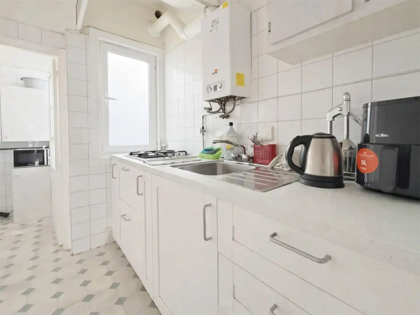 Flat for rent in Rúa Cordelería, 12, Monte Alto - Zalaeta - Atocha Kitchen of Flat for rent in A Coruña Capital with Parquet flooring, Terrace and Furnished