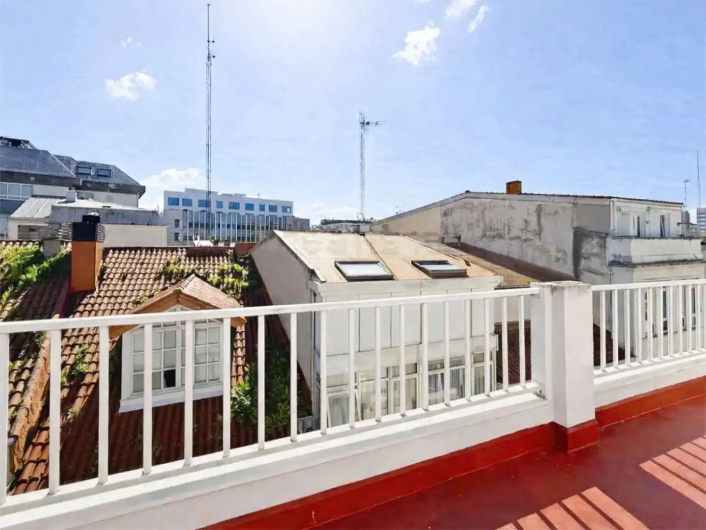 Flat for rent in Rúa Cordelería, 12, Monte Alto - Zalaeta - Atocha Balcony of Flat for rent in A Coruña Capital with Parquet flooring, Terrace and Furnished