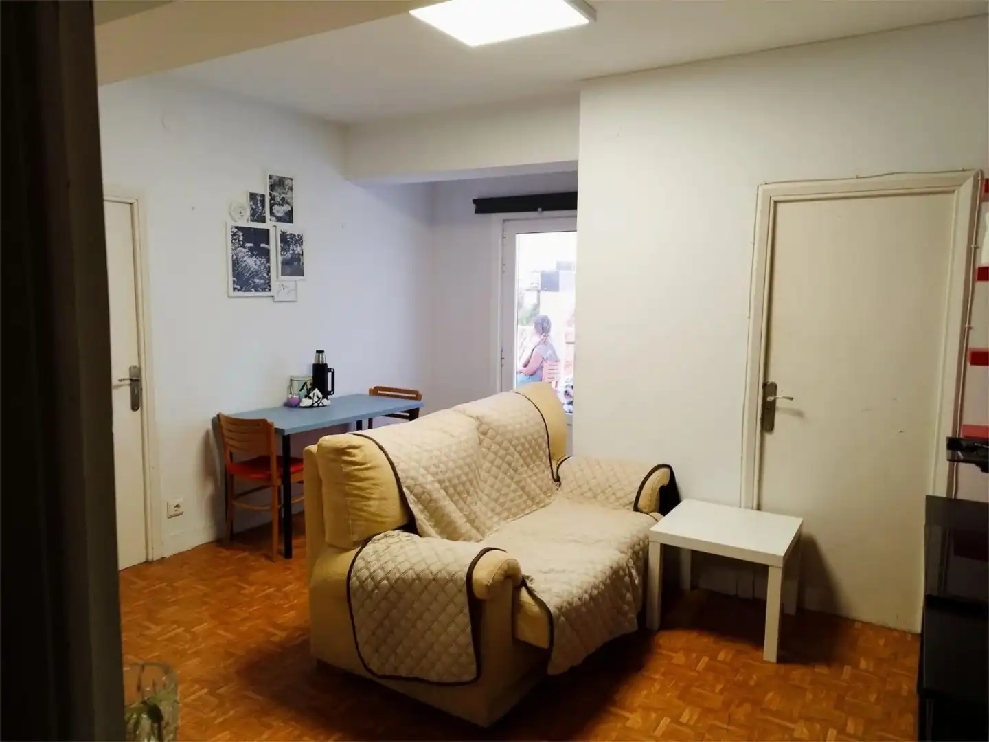 Flat for rent in Rúa Cordelería, 12, Monte Alto - Zalaeta - Atocha Living room of Flat for rent in A Coruña Capital with Parquet flooring, Terrace and Furnished