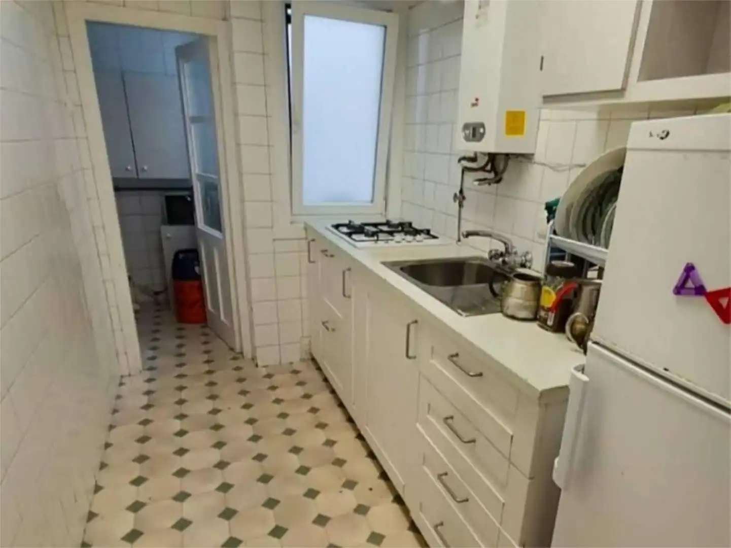 Flat for rent in Rúa Cordelería, 12, Monte Alto - Zalaeta - Atocha Kitchen of Flat for rent in A Coruña Capital with Parquet flooring, Terrace and Furnished