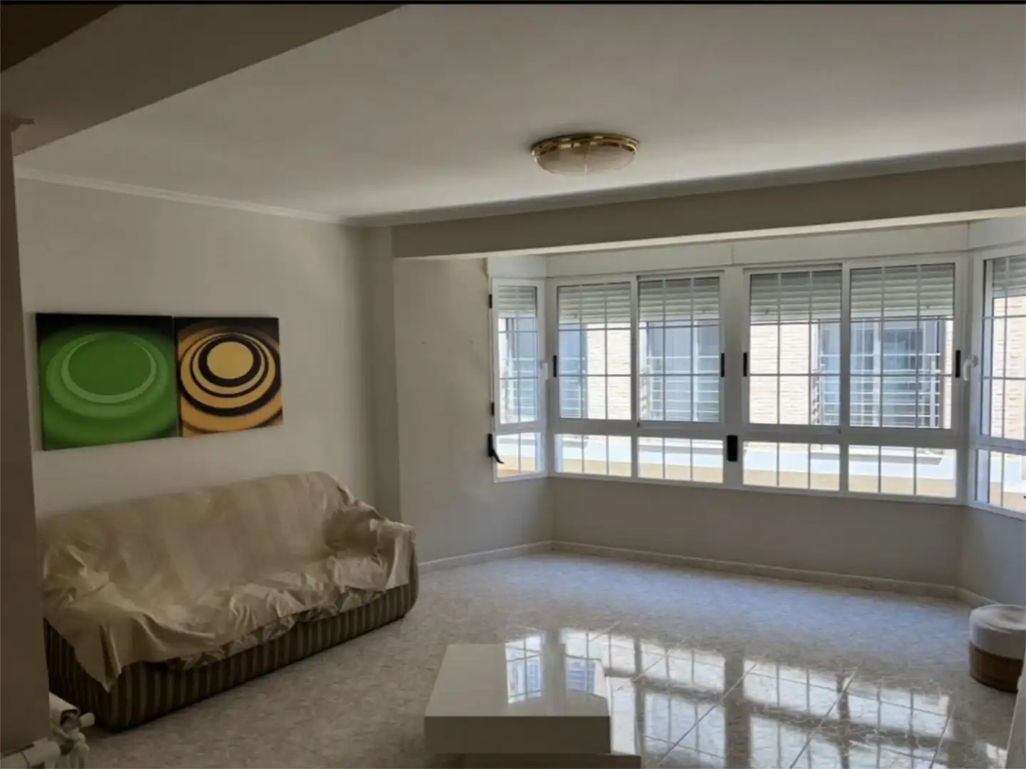 Living room of Flat for rent in Catarroja  with Air Conditioner, Heating and Furnished