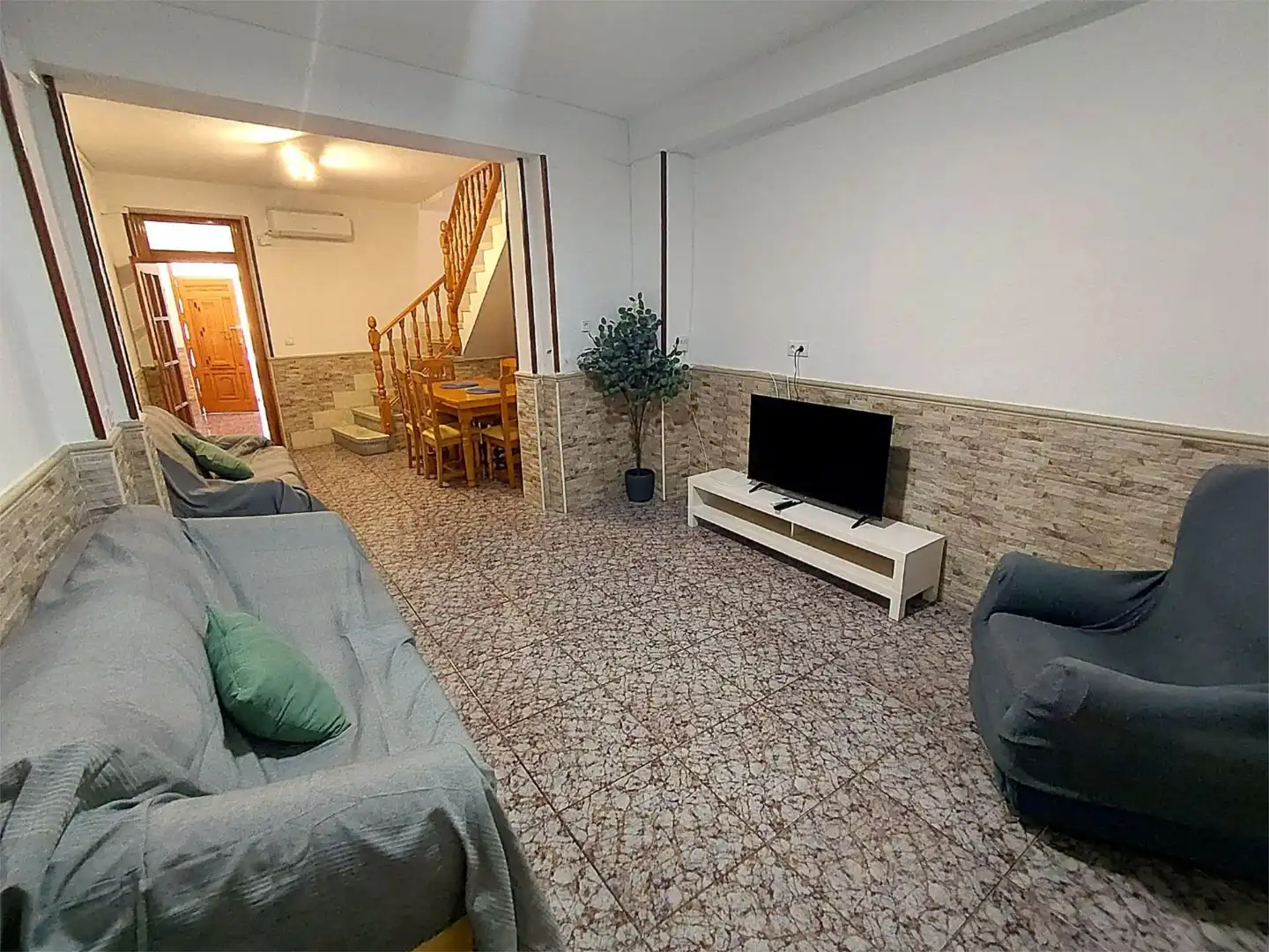Ground floor for sale in Calle Fuensanta, 67, Javalí Viejo Living room of Ground floor for sale in Murcia with Air Conditioner, Heating and Private garden