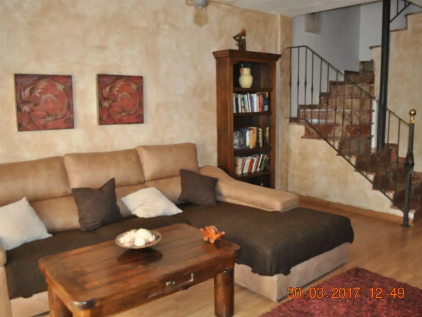 Dúplex en venta en Avenida de la Estación, 91, Pinseque Sala de estar de Dúplex en venta en Pinseque con Aire acondicionado