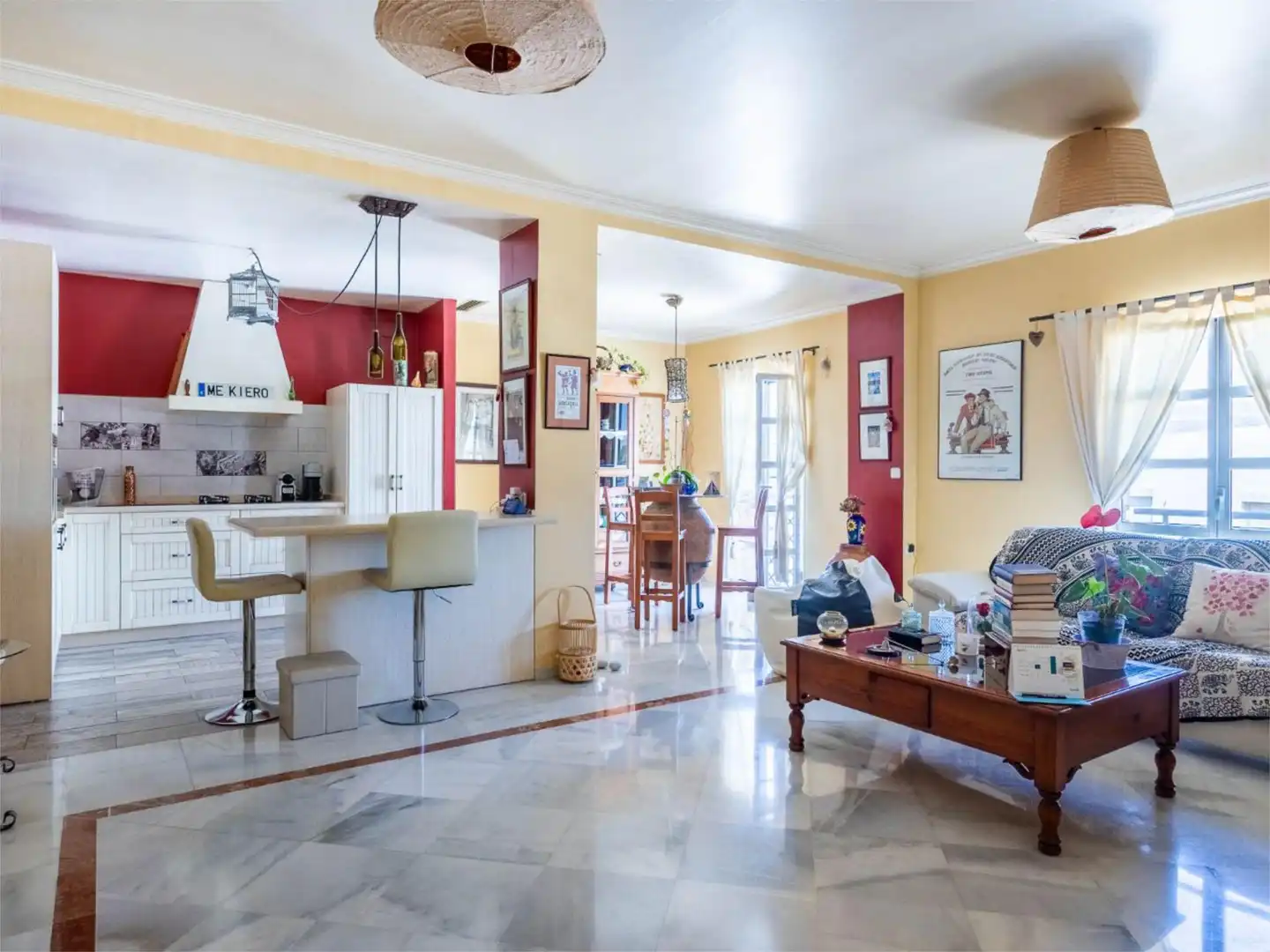 Piso en venta en Avenida Coria, 43, Palomares del Río Cocina de Piso en venta en Palomares del Río con Aire acondicionado, Calefacción y Terraza
