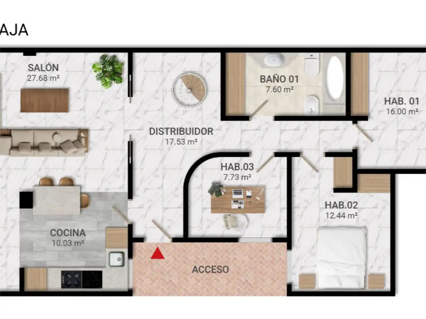 Piso en venta en Avenida Coria, 43, Palomares del Río Piso en venta en Palomares del Río con Aire acondicionado, Calefacción y Terraza