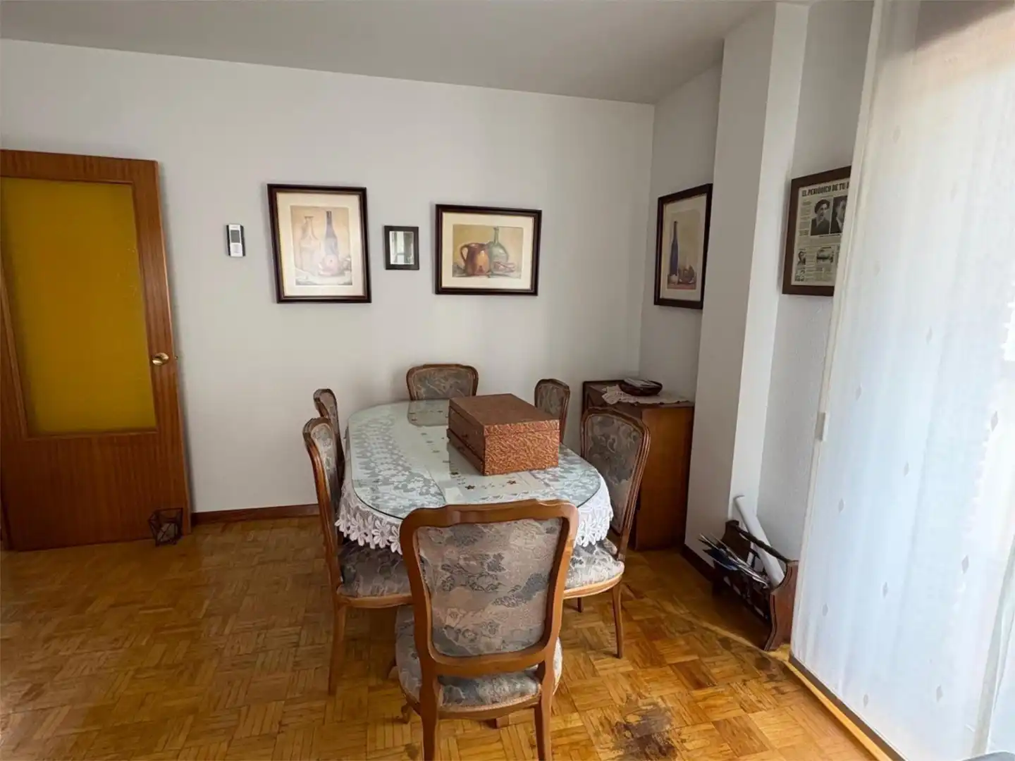 Flat for sale in Plaza San Esteban, 4, Casco Antiguo Dining room of Flat for sale in Zamora Capital with Heating, Parquet flooring and Terrace
