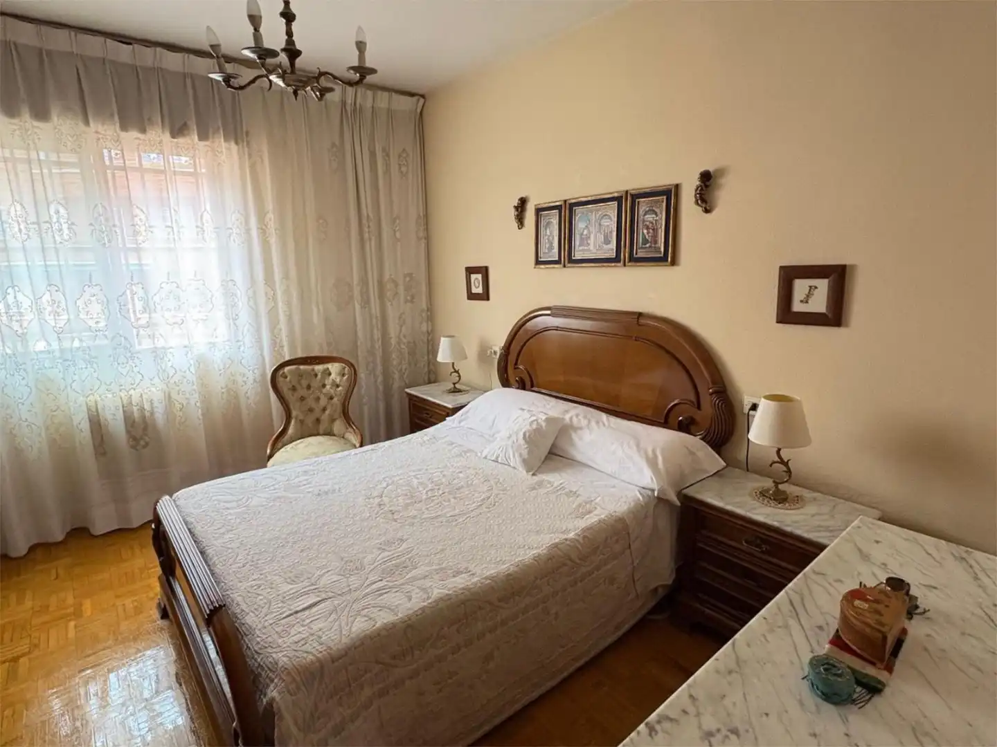 Flat for sale in Plaza San Esteban, 4, Casco Antiguo Bedroom of Flat for sale in Zamora Capital with Heating, Parquet flooring and Terrace
