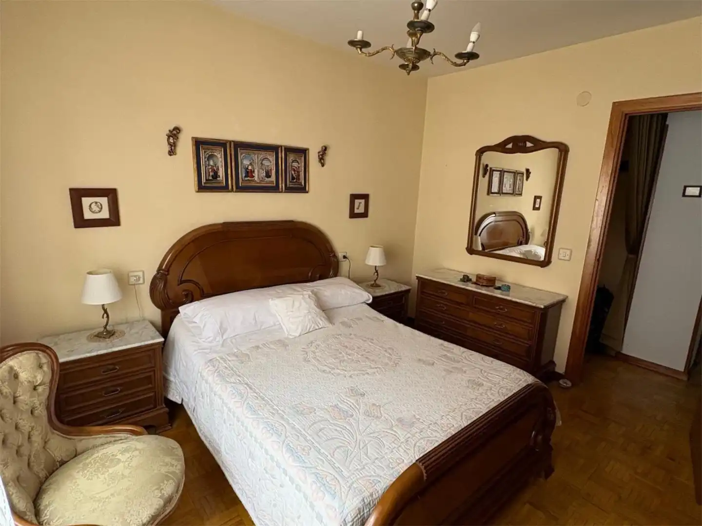 Flat for sale in Plaza San Esteban, 4, Casco Antiguo Bedroom of Flat for sale in Zamora Capital with Heating, Parquet flooring and Terrace