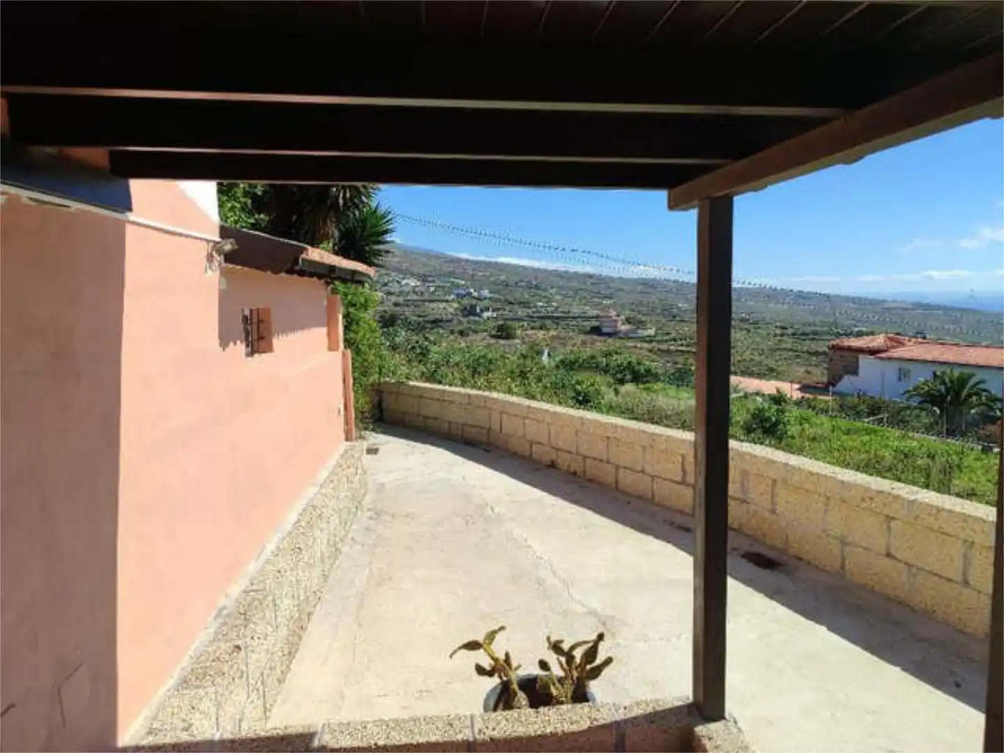 Terraza de Estudio de alquiler en Arico con Jardín privado, Amueblado y Se aceptan mascotas