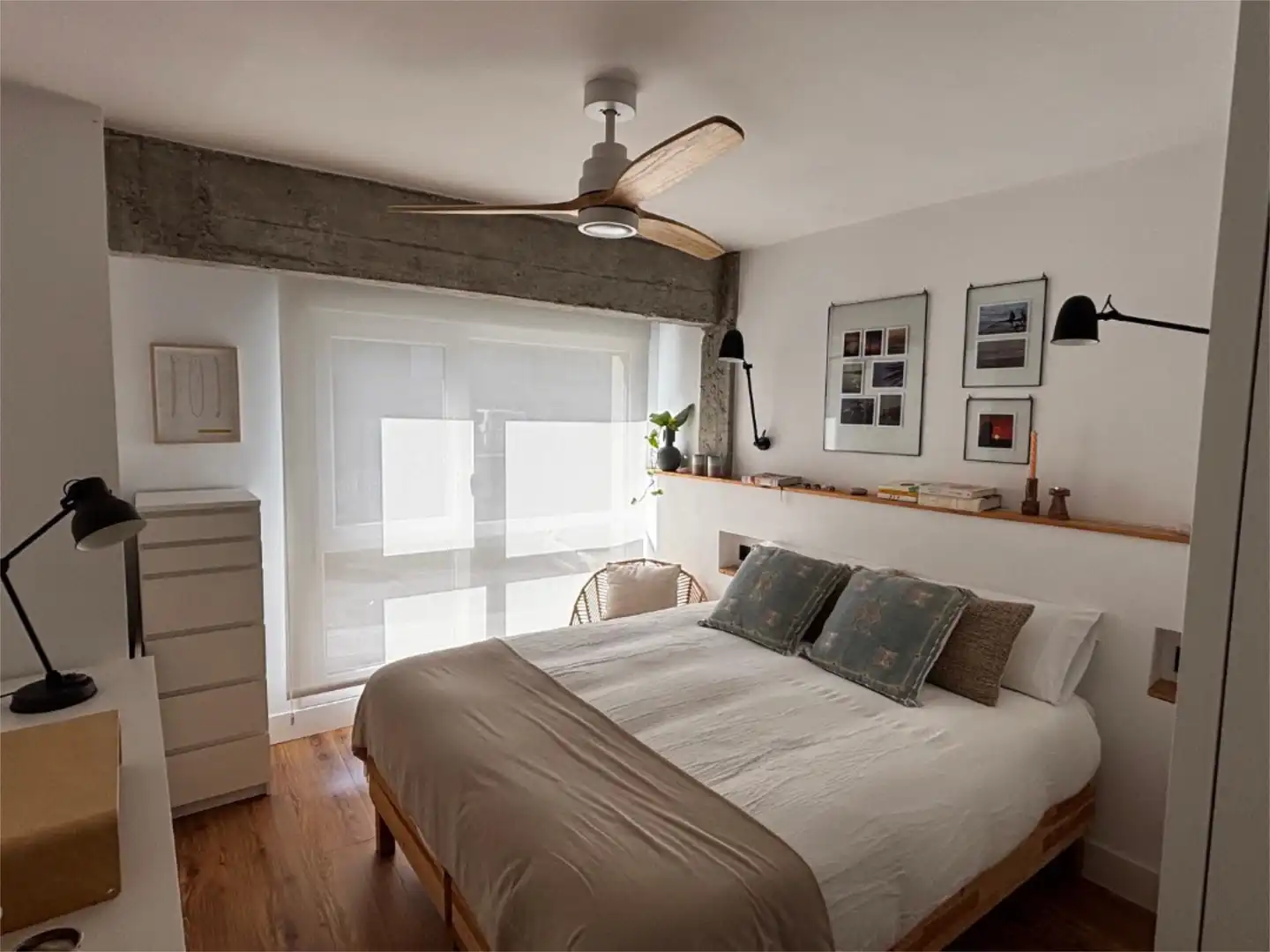 Apartamento de alquiler en Solondota Kalea, 2, Sopela Habitación de Apartamento de alquiler en Sopela con Calefacción, Terraza y Amueblado