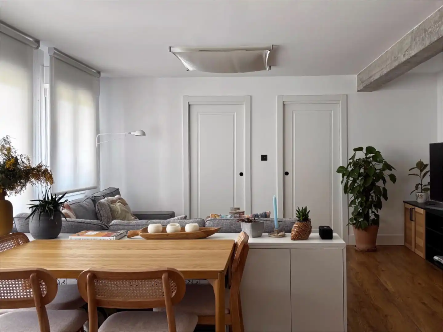 Apartamento de alquiler en Solondota Kalea, 2, Sopela Sala de estar de Apartamento de alquiler en Sopela con Calefacción, Terraza y Amueblado
