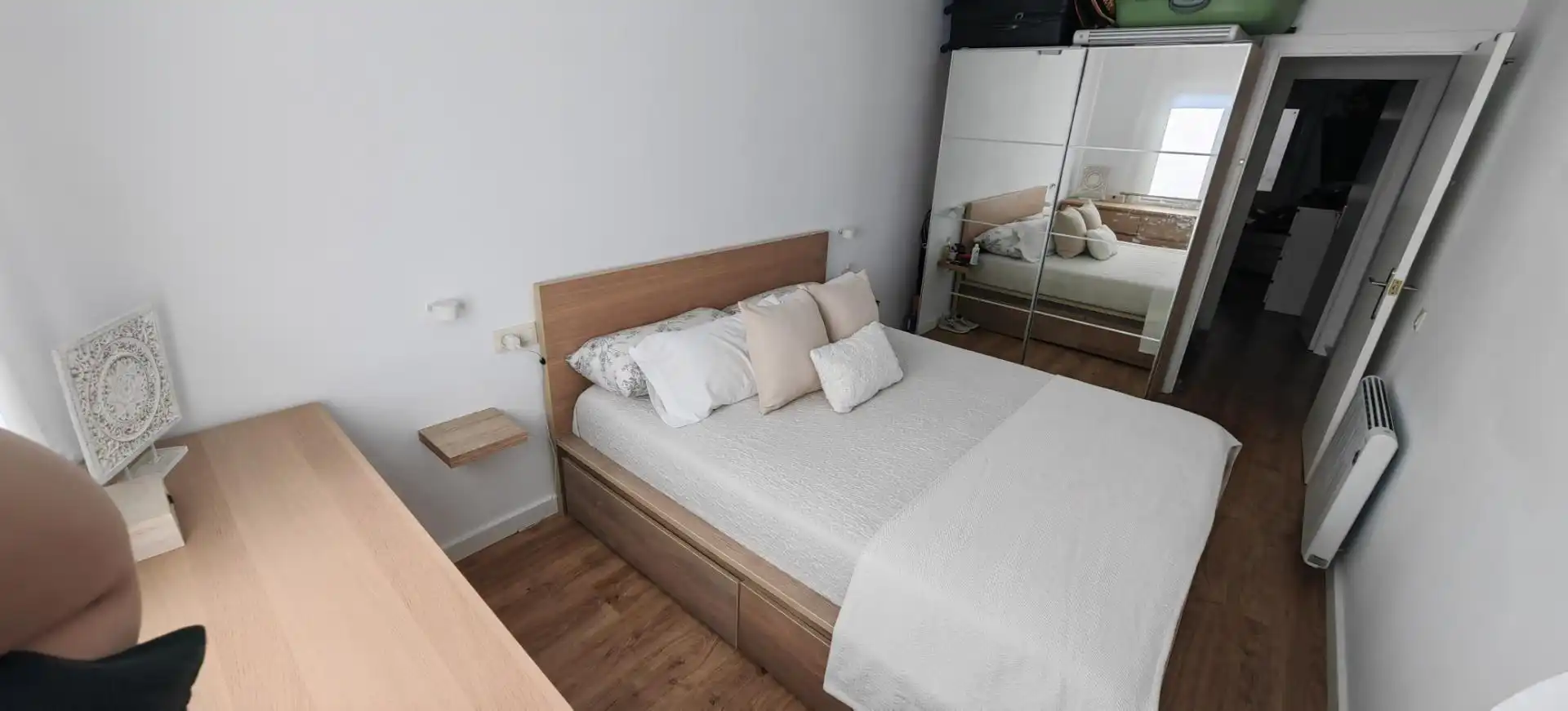 Wohnung zum Verkauf in Carrer de Mallorca, 2, Blanes Schlafzimmer von Wohnung zum Verkauf in Blanes mit Klimaanlage und Balkon