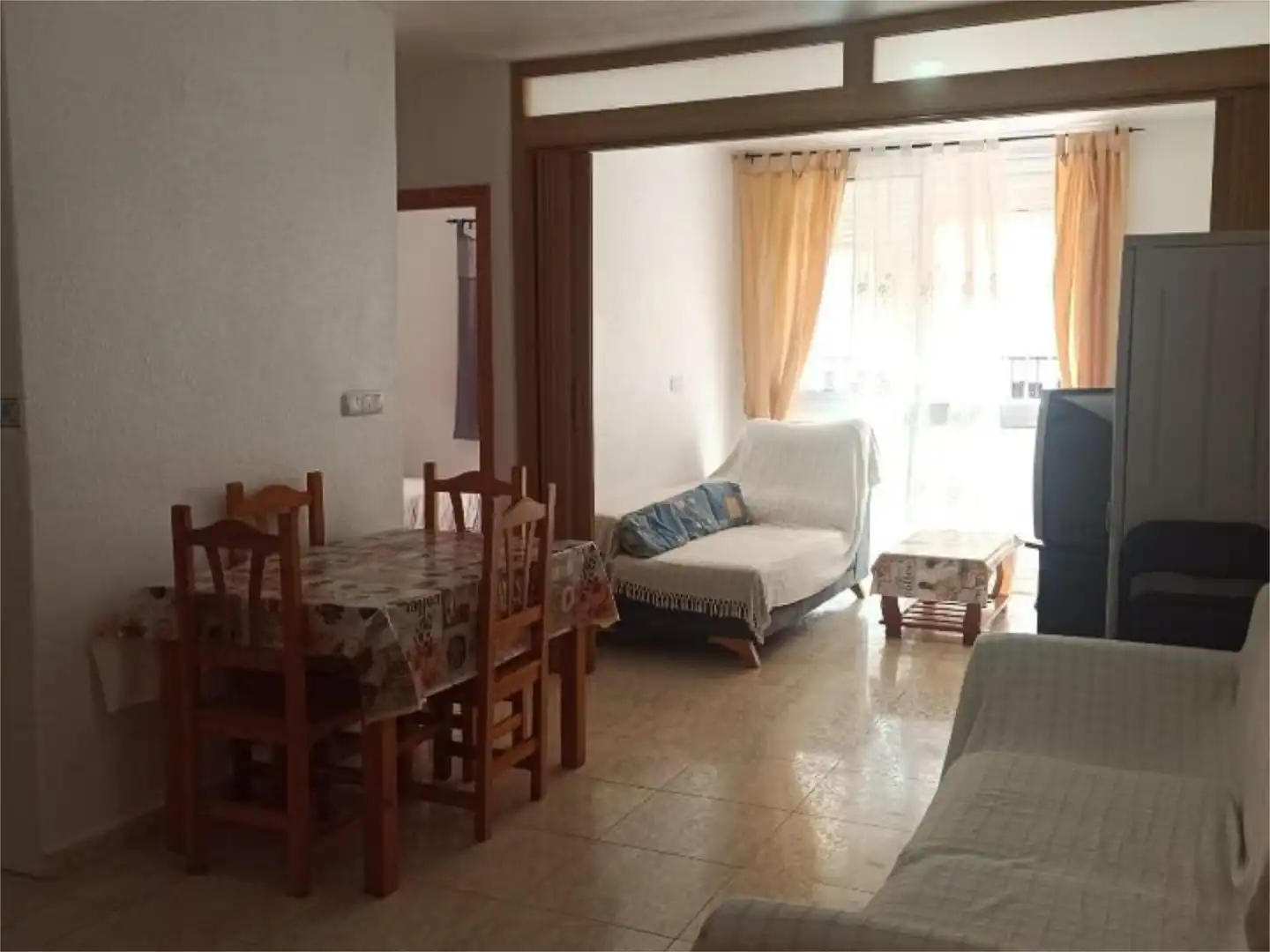 Wohnung zum Verkauf in Calle Santa Ana, 13, Pescadores Wohnzimmer von Wohnung zum Verkauf in Mazarrón mit Terrasse