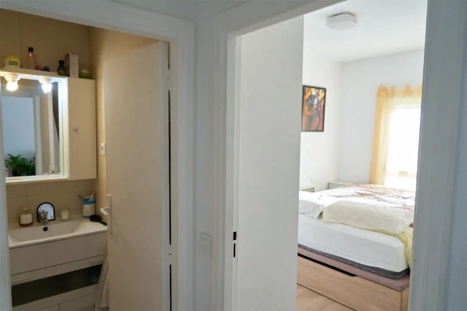 Wohnung zum Verkauf in Calle de la Isla de Arosa, 37, Peñagrande Schlafzimmer von Wohnung zum Verkauf in Madrid Capital mit Klimaanlage