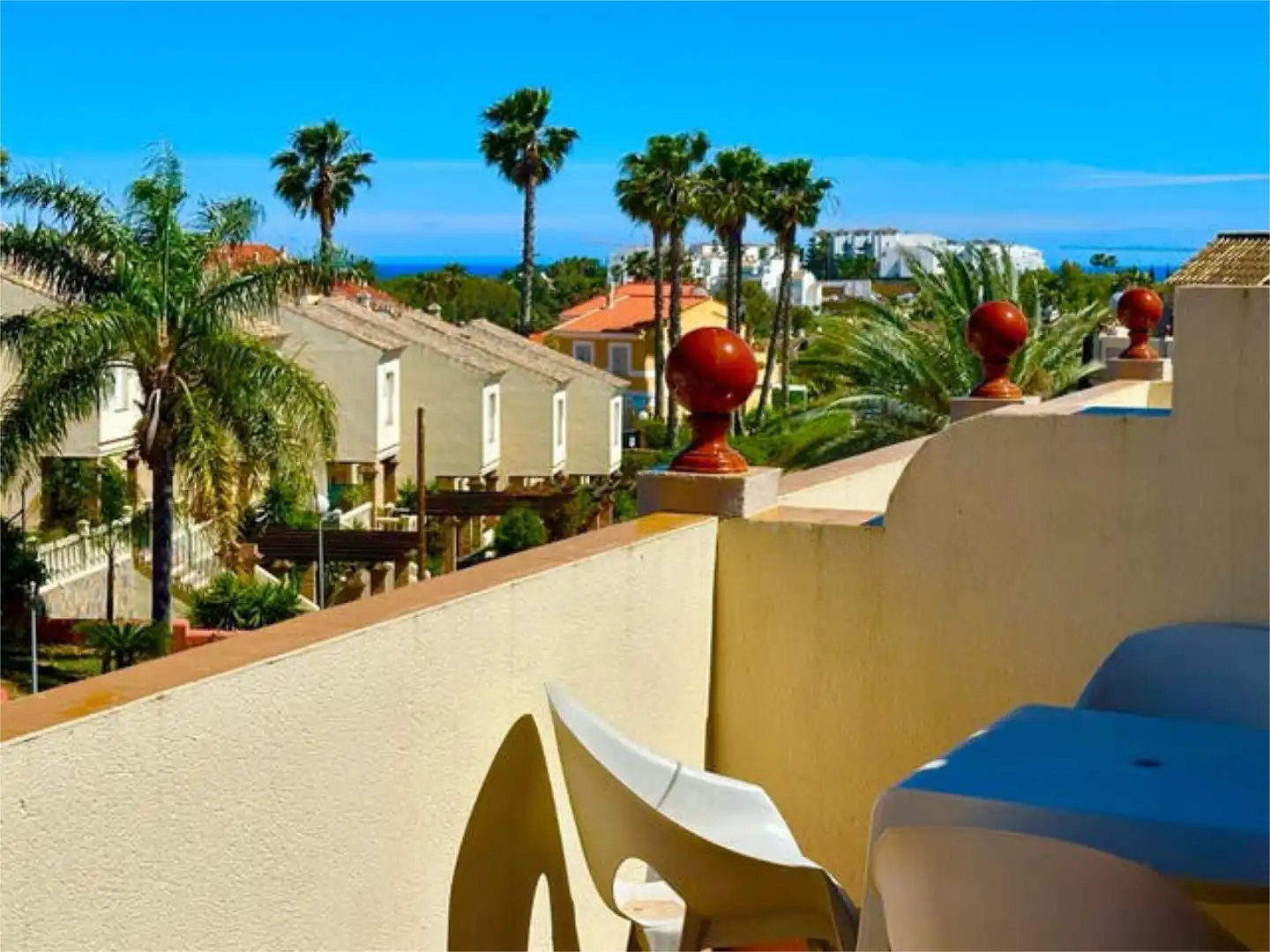 Terrace of Houses for rent in Manilva  with Heating, Private garden and Terrace