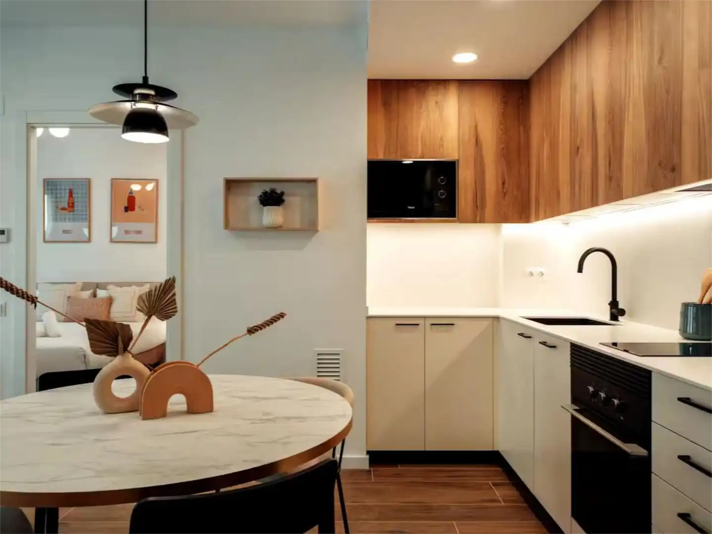 Apartamento de alquiler en Carrer del Pintor Fortuny, 5, El Raval Cocina de Apartamento de alquiler en Barcelona Capital con Aire acondicionado y Balcón