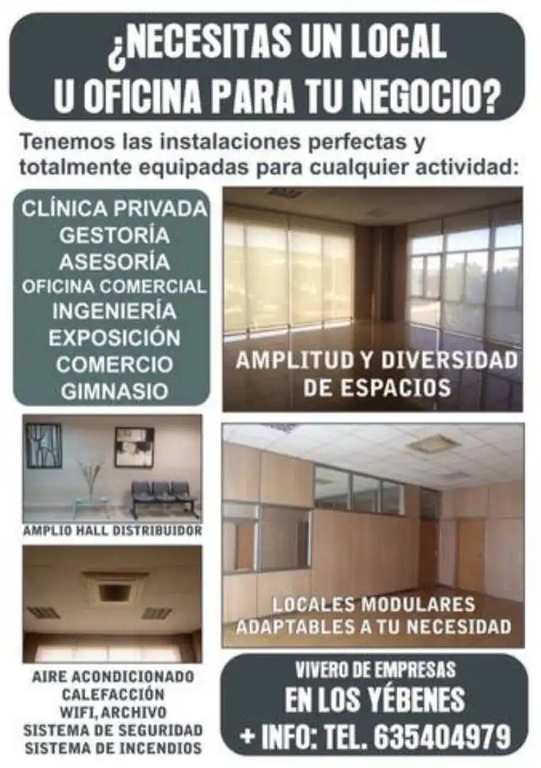 Local de alquiler en Los Yébenes con Aire acondicionado